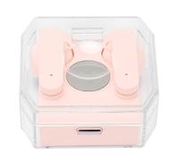 RASTKY Auriculares con Traductor de Idiomas Traducción en Tiempo Real Conexión BT 5.3 Auriculares con Traducción para Viajeros Globales de Plástico Compatibles con 144 Idiomas (Pink)