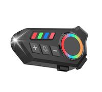 RASTKY Auriculares Inalámbricos para Casco de Motocicleta con Cancelación de Ruido y Diseño Impermeable IP65 para Conductores Aventureros