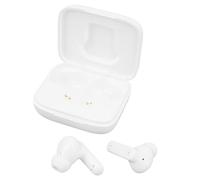 RASTKY Auriculares Inalámbricos Sonido Envolvente de Alta Fidelidad Auriculares 5.4 Calidad de Estudio para Amantes de la Música PC + ABS 2 X Escena aplicable: Correr, Gimnasio (White)