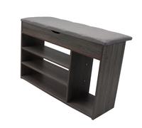 RASTKY Banco de Zapatero Multicapa, Banco de Almacenamiento de Zapatos de Estilo Moderno Minimalista para Entrada/Pasillo de Casa, Material MDF de Primera Calidad