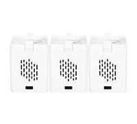 RASTKY Barril de Filtro N60 para Pecera de Acuario de Plástico de con Núcleo de Algodón, 3 Uds para una Calidad de Agua Clara Duradera