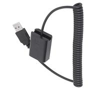 RASTKY Batería Ficticia de Decodificador USB a FW50, Plug and Play, Compatible con Cámara, Protección Múltiple, Fuente de Alimentación Externa, Plástico, Cortocircuito sobre Voltaje