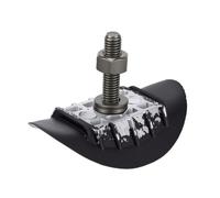 RASTKY Bloqueador de Llanta de Aleación de Aluminio, Abrazadera de Neumático de 1,6 Pulgadas con Almohadilla de Goma Antideslizante y Resistente Al Desgaste, for Motocicletas