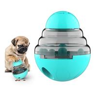 RASTKY Bola Dispensadora de Golosinas para Perros, Juguete Alimentador Lento de Diseño Novedoso, Bola de Rompecabezas de Entrenamiento Interactivo para Mascotas, Material ABS de Primera Calidad