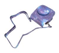 RASTKY Bolsa Portátil de Cuero de PU para Cámara Mini 12 Mano de Obra Exquisita Bolsa de Almacenamiento Fácil de Usar para Mini 11 10 9 8 Correa de Hombro Ajustable (Cielo Estrellado)