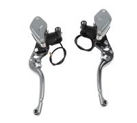 RASTKY Bomba de Freno Hidráulica con Ajuste de Rodillo de 22 Mm para Embrague de Freno de Motocicleta, Coloración Anodizada para un Uso Duradero para Conductores que Buscan Comodidad de Frenado