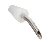 RASTKY Boquilla de Extensión para Hervidor de Agua de Acero Inoxidable para un Vertido Preciso, Ideal para Acampar y Hacer Picnics (SILVER)