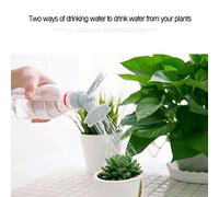 RASTKY Boquilla de Riego de Botella de Doble Cabezal Convertidor de Botella de Plástico Duradero para Plantas o Flores de Interior, Rociar o Verter Agua para Jardineros y Amantes de Las Plantas,