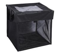 RASTKY Bote de Basura para Acampar Contenedor de Malla Bolsa de Basura Plegable Almacenamiento de Multiusos Cajas de Multiusos Portátiles Camping Senderismo Bote de de Playa