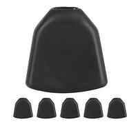 RASTKY Botones de Clavija de Afinación de Acrílico para Guitarra, 6 Piezas/juego de Clavijas de Afinación, Cabezales de Máquina, Botones Acrílicos con Casquillos y Tornillos (BLACK)