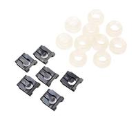 RASTKY Buje de Palanca de Cambios de Transmisión Automática con Clamp/Holder Juego de Reparación de Fijación de Engranajes Duradero para Reemplazo para 190D 190E 230 240D 260E para Mecánica Doméstica