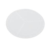 RASTKY Buscador de Centros de Círculo Redondo, Brújula Acrílica Transparente para Manualidades de Carpintería, Búsqueda Central Precisa para Objetos de hasta 300 Mm, Duradera y Fácil de Usar, para