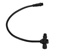 RASTKY Cable de Acometida Troncal con Conector en T de 5 Pines, Redes NMEA 2000 a Prueba de Agua IP67, Compatible con Sistemas Marinos, Lowrance, Simrad, B&G y Navico