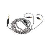 RASTKY Cable para Auriculares de 3,5 Mm, Cable de Repuesto para Auriculares Antienredos de Cobre Chapado en Plata para IE100 Pro, Compatible con Teléfonos Móviles y Tabletas