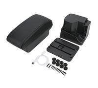 RASTKY Caja de Almacenamiento para Consola Central con Diseño de Imán Apto para Rio3 K2 2012-2017, Caja de Apoyabrazos Interior de Gran Utilización del Espacio para un Automóvil Limpio y Ordenado