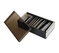 RASTKY Caja de Almacenamiento para Tarjetas de Visita de Gran Capacidad con Diseño Expandible y Pestañas de índiceEasyManagement - Capacidad para 600 Tarjetas