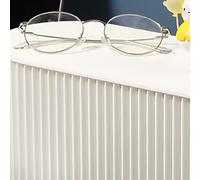 RASTKY Caja de Cable con Aislamiento Resistente a Impactos, Organizador de Cable de Escritorio para Computadoras, Teléfonos, Fácil de Limpiar (Blanco Pequeño)