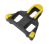 RASTKY Calas de Bicicleta Compatibles con Pedales 1 par de de Bloqueo Automático de Ciclismo Calas de Pedal Accesorio de Bicicleta de Carretera de Montaña Juego de y Cubiertas de (Yellow)
