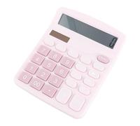 RASTKY Calculadora Electrónica de Escritorio Portátil Multifuncional Diseño Elegante para Uso en la Oficina y la Escuela Ideal para Cálculos Rápidos y Precisos 1 Pila AA