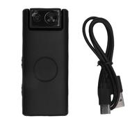 RASTKY Cámara de Seguridad Portátil 720P, Cámara Recargable para Uso Corporal con Detección de Movimiento PIR, Lente Giratoria para Ciclismo Policial