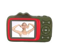 RASTKY Cámara de Video 4K, Alta Resolución de 64MP, Función de Enfoque Automático, Pantalla Dual para Vlogging, Resistencia Duradera, Uso Compartido de WiFi y Luz de Relleno, (Green)