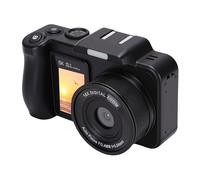 RASTKY Cámara Digital 5K, Cámara de Vlogging con Enfoque Automático de Pantalla Dual de 80MP con Flash, Punto de Zoom de 18X y de Disparo para Fotografía, Adolescentes, Adultos,