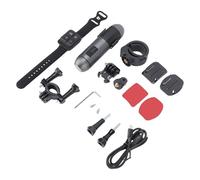 RASTKY Cámara para Casco de Doble Lente con Grabación 4K, ángulo de Visión de 170° y Capacidad, Control Remoto para Fácil Acceso, WiFi Habilitado para Editar y Compartir, Batería de