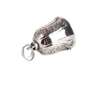 RASTKY Campana de Motocicleta de Acero Inoxidable de Primera Calidad, No Se Decolora Fácilmente, Campana de Buena Suerte para Protección, para Motocicletas, SUV y Camiones