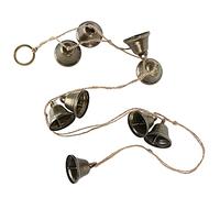 RASTKY Campanas de Cobre Anticorrosión para Fiesta de Bodas, Accesorios Artesanales Ruidosos para Decoración Interior y Exterior