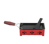 RASTKY Candlelight Cheese Raclette Portable Non Stick Cheese Raclette Rotaster Bandeja para Hornear Termina Herramienta de Parrilla de Cocina Diseño Compacto