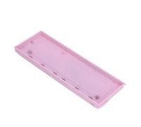 RASTKY Carcasa de Teclado Mecánico de Aleación de Aluminio para Teclados Personalizables Al 60%, Capacidad Antitiza para Entusiastas de los Juegos, Ajuste Woot60HE, Plateado (Pink)