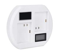 RASTKY Cargador Rápido de Batería con Chip de Protección Inteligente para Arlo Pro 2/Pro, Cargador LCD de Carga Dual USB para Cámara de Vídeo