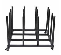 RASTKY Carro de Almacenamiento Móvil con Construcción de Tubo de Acero y Estante de Almacenamiento con Soporte para Rollo Estable para Uso en Oficinas, Habitaciones y Fábricas de Impresión, con