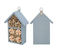 RASTKY Casa de Insectos de Madera - Refugio Hotelero Ecológico para InsectosAbejas y Mariposas - Suministros Decorativos para el JardínJardines Ecológicos, Fomento de los Polinizadores y Apoyo a la
