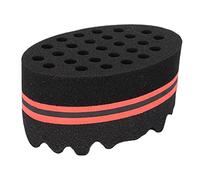 RASTKY Cepillo de Esponja para el Cabello, Herramienta de Cuidado de Peine Afro con Agujeros Grandes, para Hombres y Mujeres, Rizos, Espuma Adecuada para Viajes de Negocios