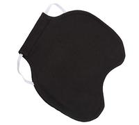 RASTKY Chaqueta de ala de Gallina Ropa de Protección de Espalda Duradera para Dueños de Mascotas de Gallina Negro 7.9x7.7in ((20 * 19,5 CM) Negro)