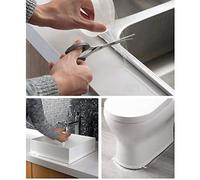 RASTKY Cinta Adhesiva Impermeable para Fregadero de Cocina, Tira Selladora Resistente Al Moho, Transparente, Fuerte, para Estufa de Gas, Fregadero, Bañera, Baño, 30mm*3m (Colores variados)