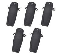 RASTKY Clamp/Holder de Cinturón de Radio de Doble Vía, Repuesto Duradero para Intercomunicador Portátil Hytera TC-320 para Transporte, 5 uds.