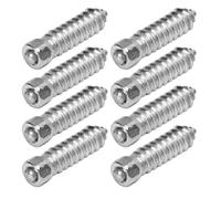 RASTKY Clavos para Neumáticos de Nieve, Duraderos, Antideslizantes, para Coches de Carreras, Carretillas Elevadoras, Vehículos Todoterreno, 50 Tornillos para Neumáticos de Nieve M6x6 Mm