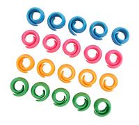 RASTKY Clips de Silicona para Soporte de Hilo, 20 Unidades, 4 Colores, Protector de Bobina de Costura para Entusiastas de la Costura
