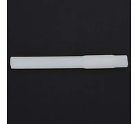 RASTKY Conector Duradero de Tubo Corto de Ordeño para Juego de Tazas de Ordeño, Piezas, Accesorios de Goma de Calidad Alimentaria para Trabajadores Agrícolas, Negro, Blanco, 4 Uds. (Tubos de leche