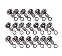 RASTKY Conector Giratorio Mejorado de Cobre de 20 Piezas Fuerte para Equipos de Pesca|Equipo|Conectar|Agua Dulce en General (L)