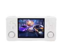RASTKY Consola de Juegos Portátil Retro, Reproductor Portátil, Emulador de Pantalla HD para N64 DC GBC, Pantalla ABS de Viaje en Casa (White #11)