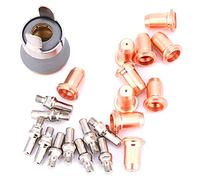 RASTKY Consumibles de Antorcha de Corte por PT60 PT40 Separador de Copa Protectora de Electrodo con Punta Duradera de 1,0 Mm, Fabricación de Precisión para una Mejor Calidad de Corte para