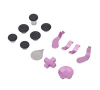 RASTKY Controlador de la Serie 2 de Thumbsticks de Metal 13 en 1, Juego de Thumbsticks de Controlador Almohadillas de Goma Inoxidable Accesorios para de Paleta Serie 2, 6 de Metal Mod Swap (Purple)