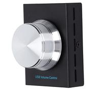 RASTKY Controlador de Volumen USB AIMOS Am-U001BK con Tiempo de Respuesta Rápido para Sistemas, Mac, Interruptor de Control de Volumen para Celebraciones de Bodas