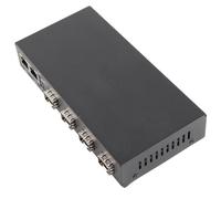 RASTKY Convertidor de Medios Ethernet Full Duplex 10/100/1000M 4 Fibras Monomodo Doble Fibra para IEEE802.3Z/AB, para Uso en Oficina