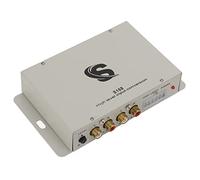 RASTKY Convertidor de Salida de Línea de Automóvil Circuito IC 2 a 4 - Función de Evitación de Ruido, Dispositivo de Control de Frecuencia de Voz Alta a Baja DC12V, Construcción de Aleación de