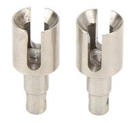 RASTKY Copa de Junta Outdrive Diferencial RC de Acero de Primera Calidad para Coche Losi Baja Rey 1/10 RC, Mejora la Potencia de Conducción, Fácil de Instalar (Silver)