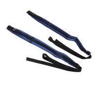 RASTKY Correa de Acordeón Cinturón Ajustable de Acordeón Duradero con Diseño de Gancho y Bucle para una Experiencia de Interpretación Cómoda para Músicos e Intérpretes [2 Piezas, negro]